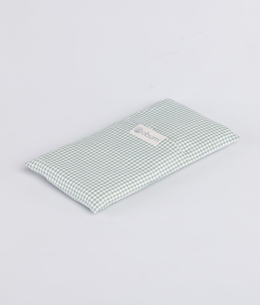 Duft - und Augenkissen inkl. Bezug • Durchatmen - Düfte - obumi - Karo Green