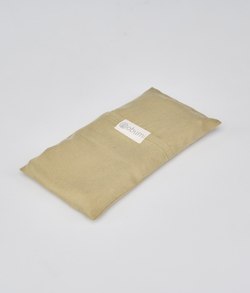 Duft - und Augenkissen inkl. Bezug • Loslassen - Düfte - obumi - 635 - Olive Lyocell