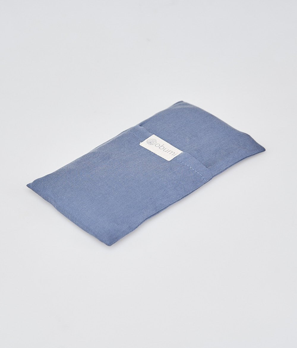Duft - und Augenkissen inkl. Bezug • Loslassen - Düfte - obumi - 636 - Grey Blue Lyocell