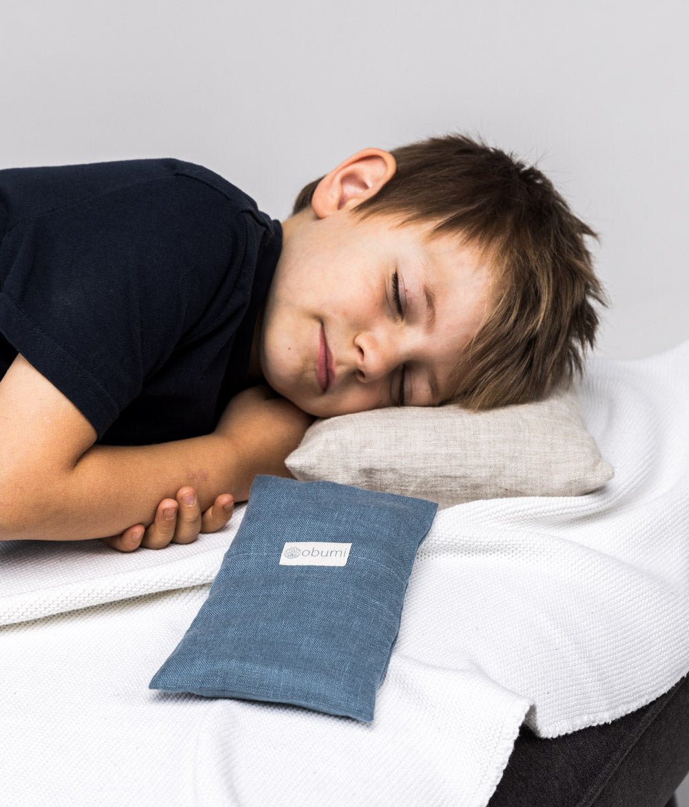 Duft - und Wärmekissen inkl. Bezug • Kids - Düfte - obumi - 487 - Grey Blue