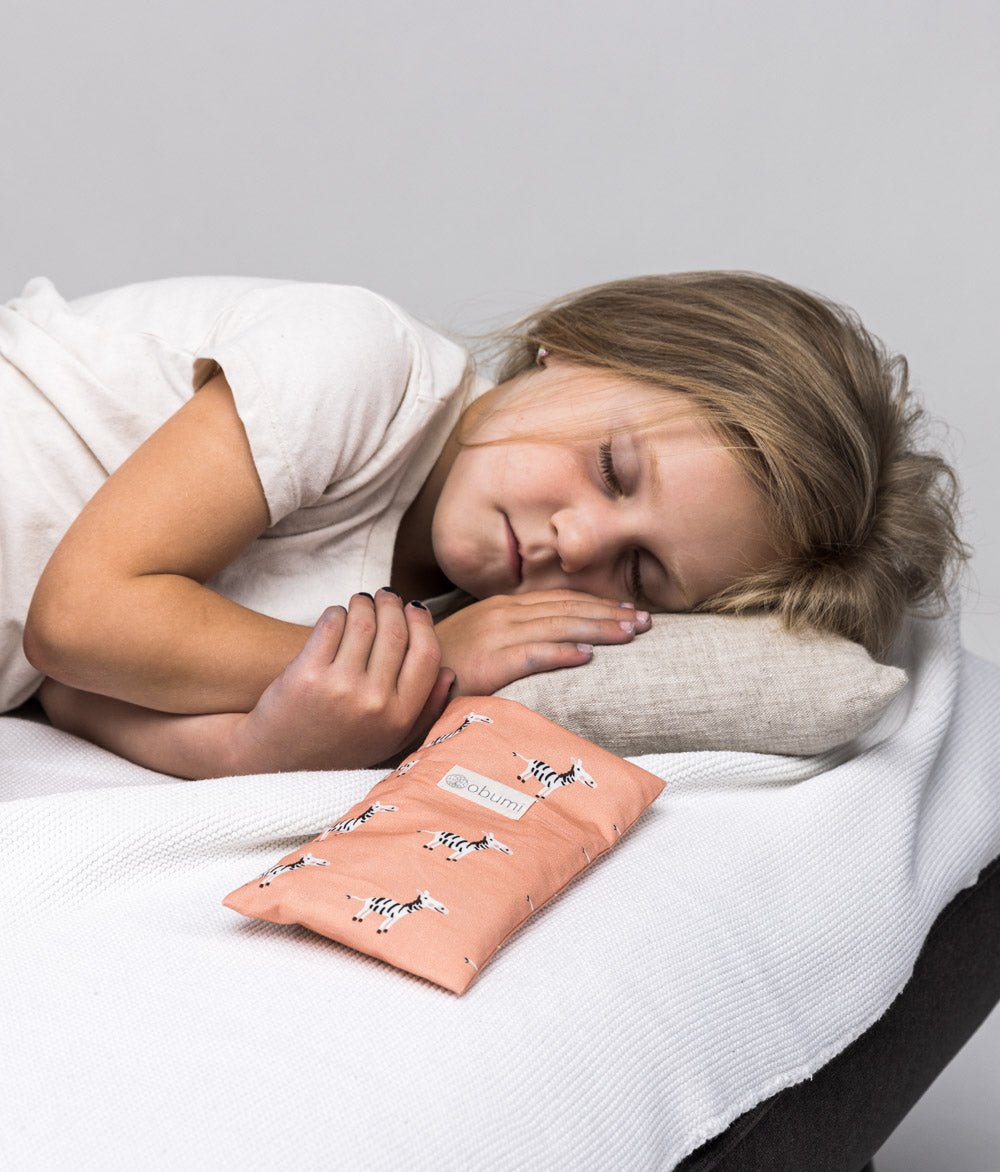 Duft - und Wärmekissen inkl. Bezug • Kids - Düfte - obumi - 502 - Zebra peach