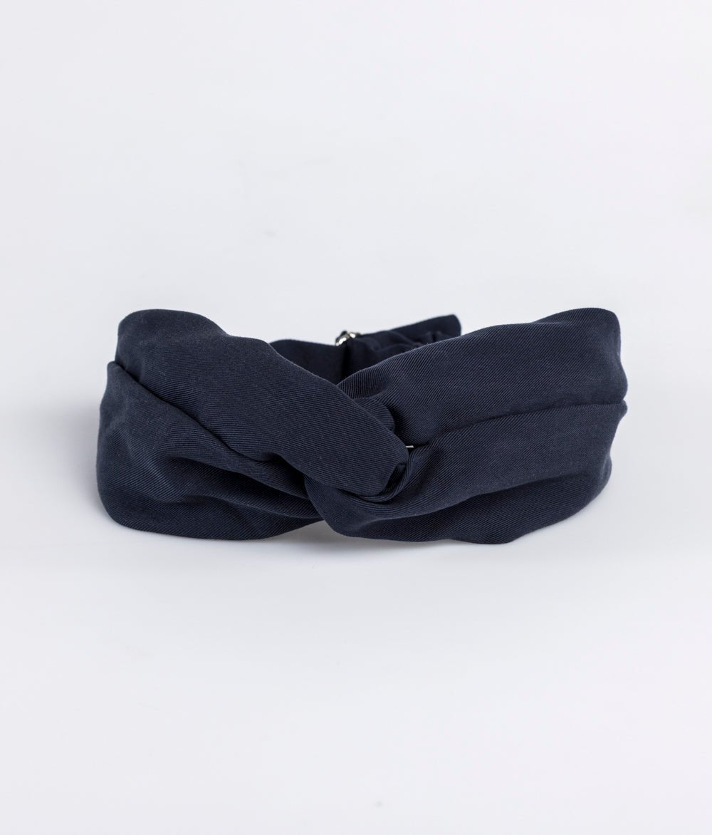 Haarband aus Lyocell - Haarbänder - obumi - 258 - Navy