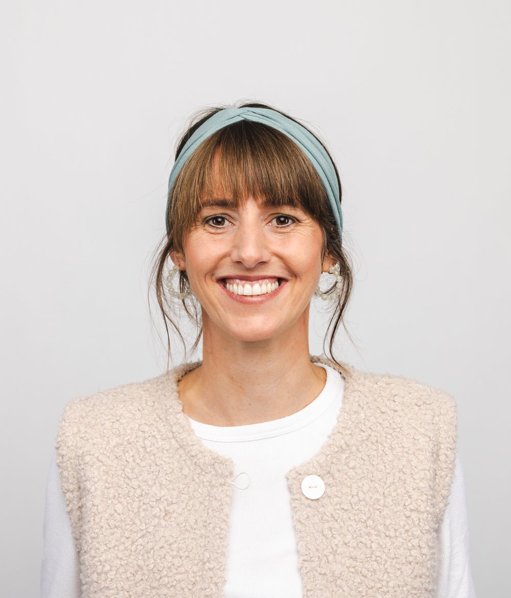 Haarband Bow aus TENCEL™ Modal - Stirnbänder - obumi - 446 - Aqua