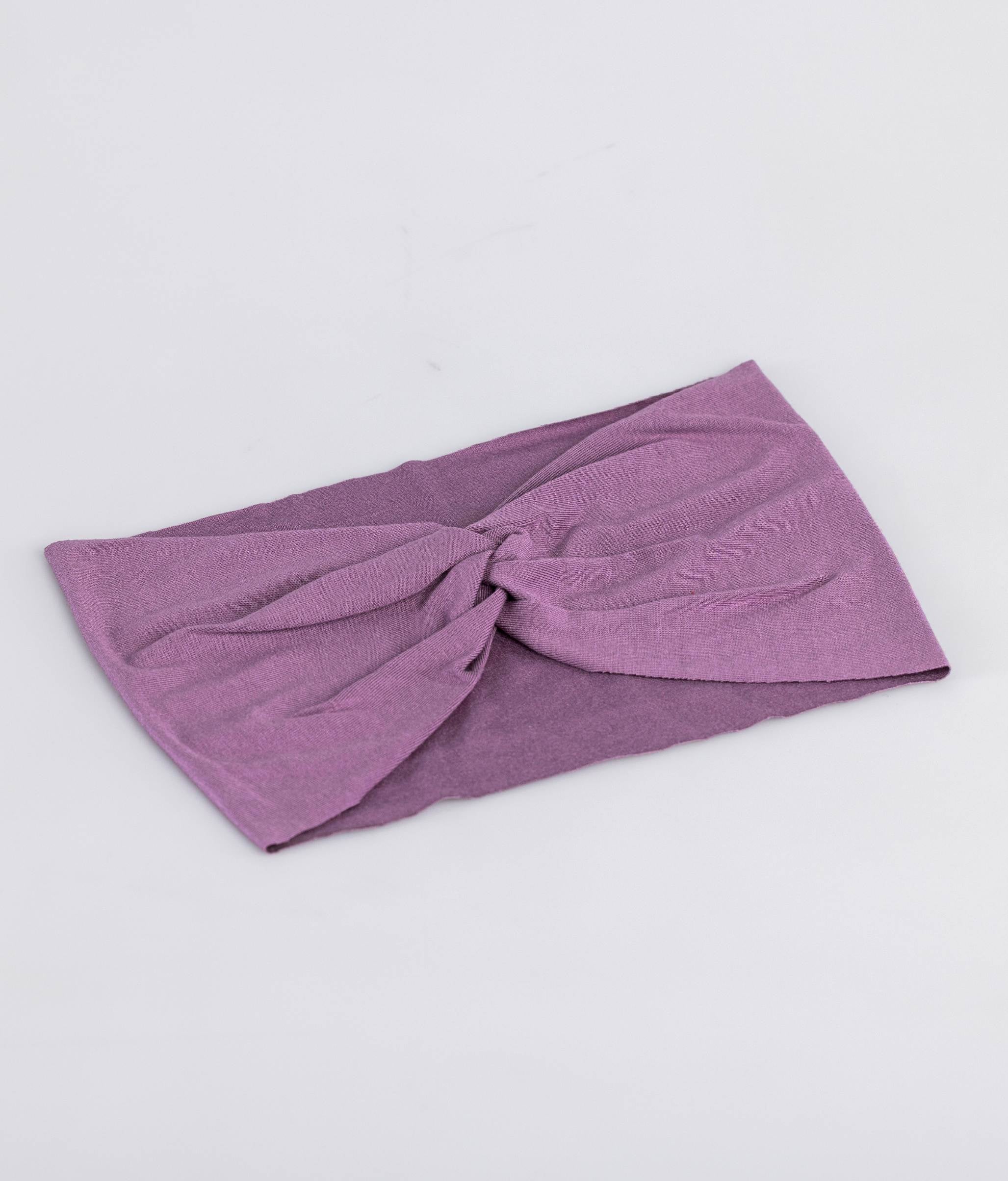 Haarband Bow aus TENCEL™ Modal - Stirnbänder - obumi - 447 - Mauve