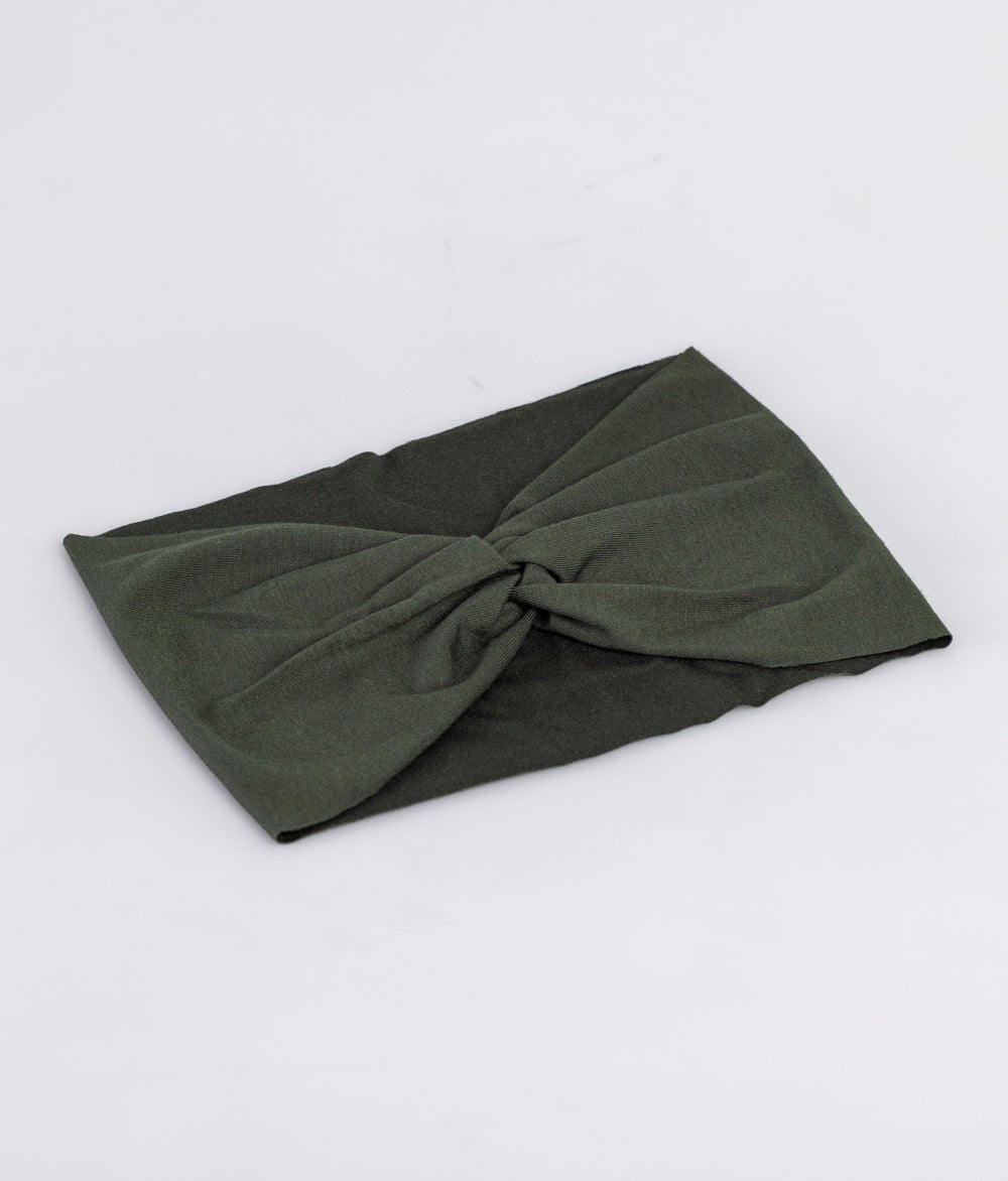 Haarband Bow aus TENCEL™ Modal - Stirnbänder - obumi - 448 - Forest Green