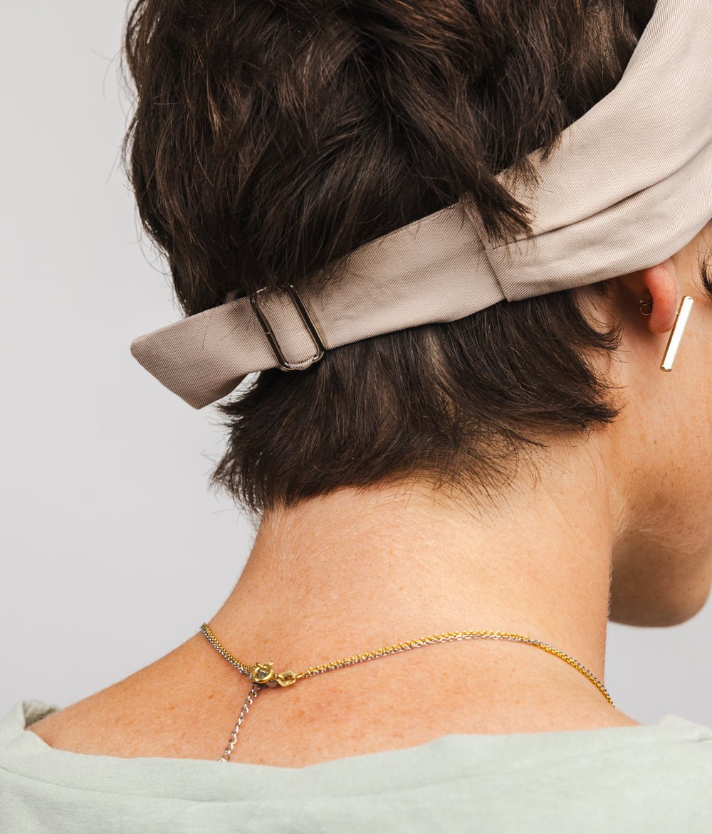 Haarband / Haarreif – verstellbar & bequem - Haarbänder - obumi - 257 - Beige - Lyocell