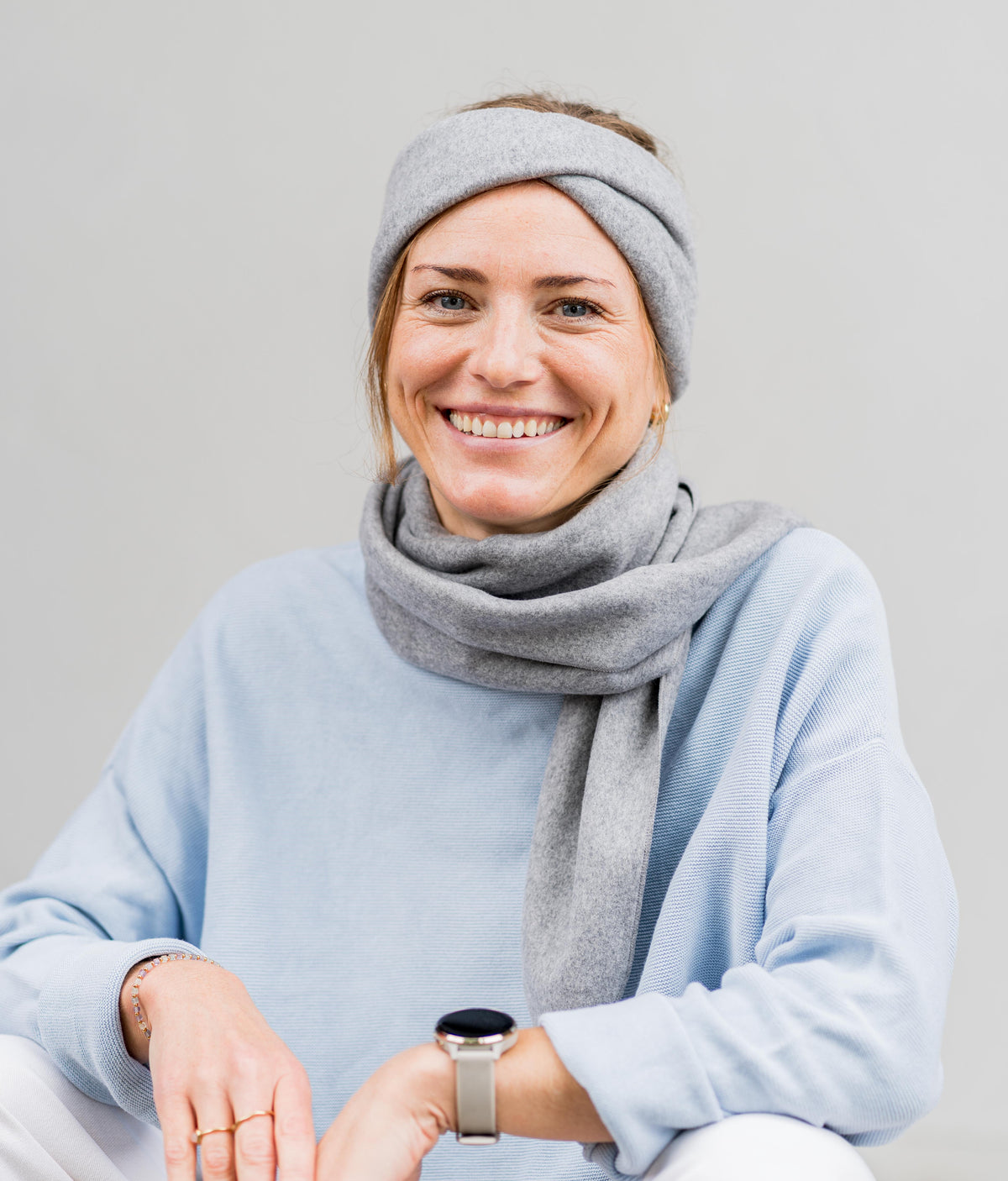 Stirnband Twist aus Bio Baumwolle