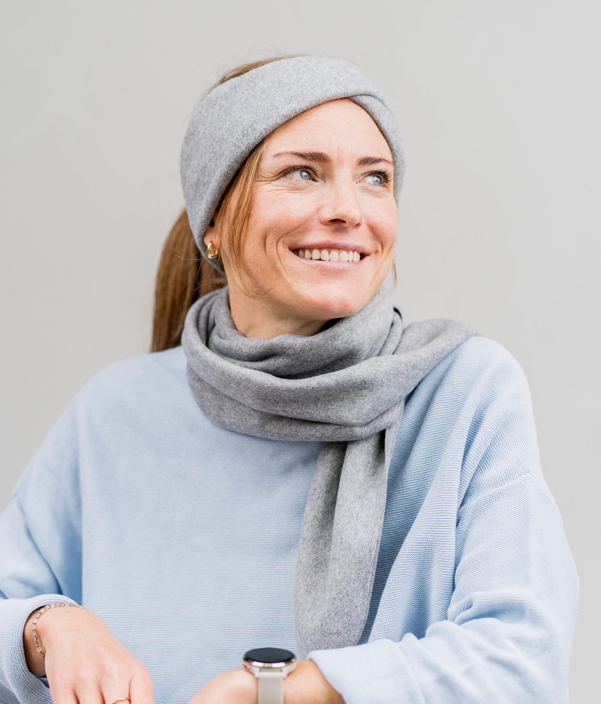 Stirnband Twist aus Bio Baumwolle