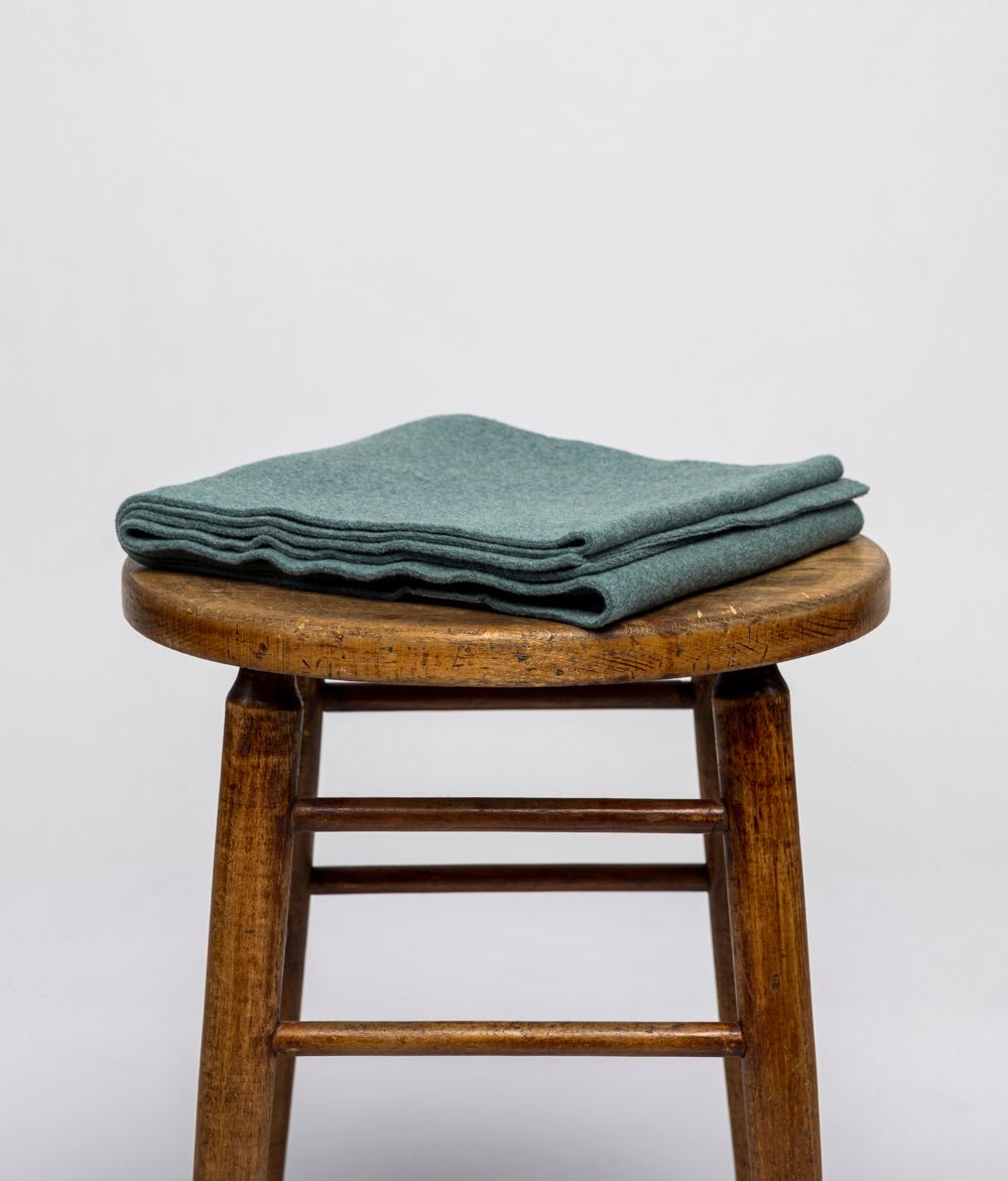 Schal aus Bio Baumwolle - obumi - 208 - Green Melange