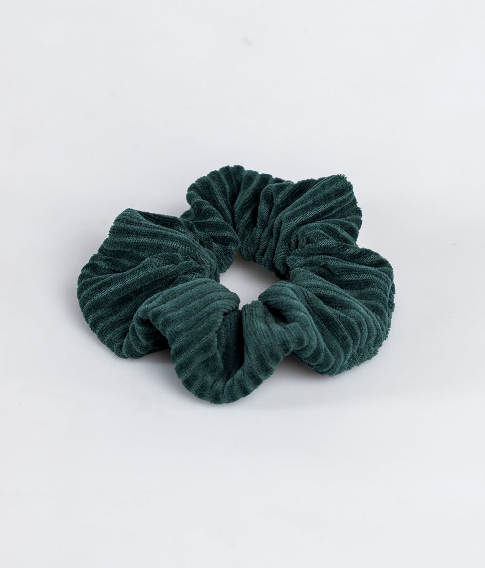 Scrunchie aus Bio Samt Rippe - Haargummis - obumi - 578 - Aloe