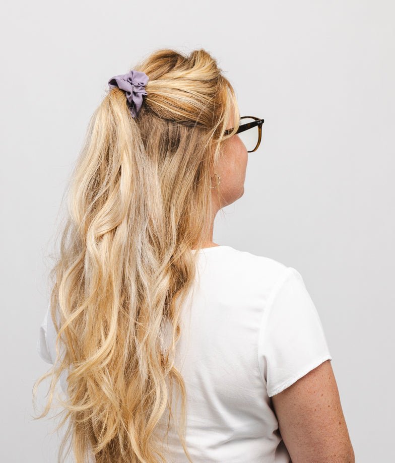 Scrunchie aus Lyocell - in 2 Größen - Haargummis - obumi - 289 - Lilac
