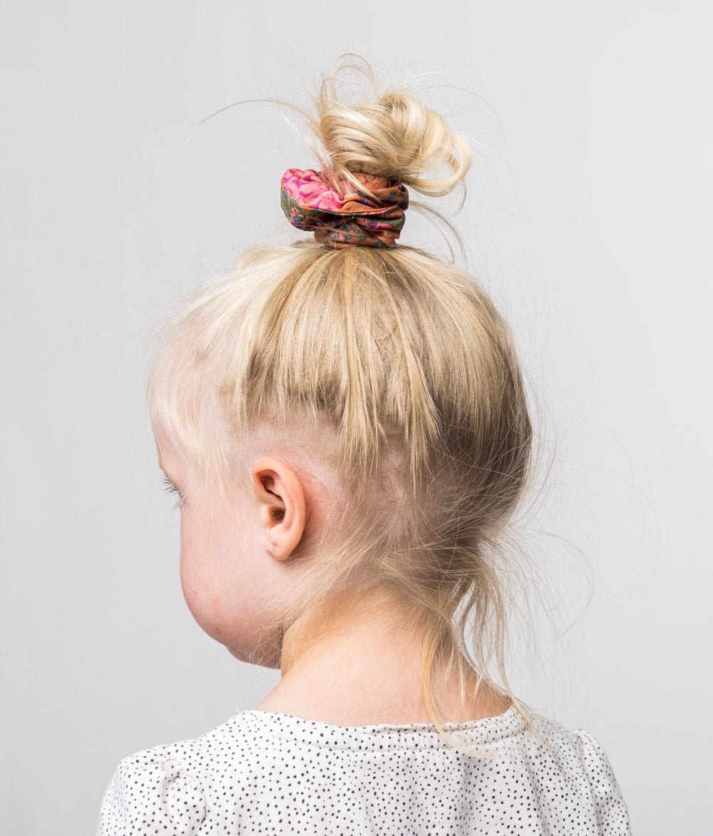 Scrunchie Print aus Bio Baumwolle - obumi - 290 - Floral