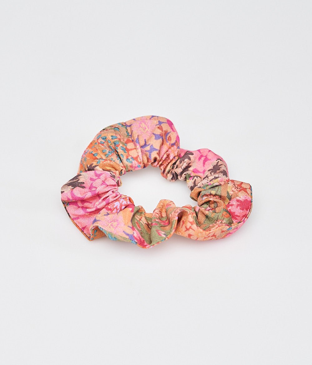 Scrunchie Print aus Bio Baumwolle - obumi - 290 - Floral