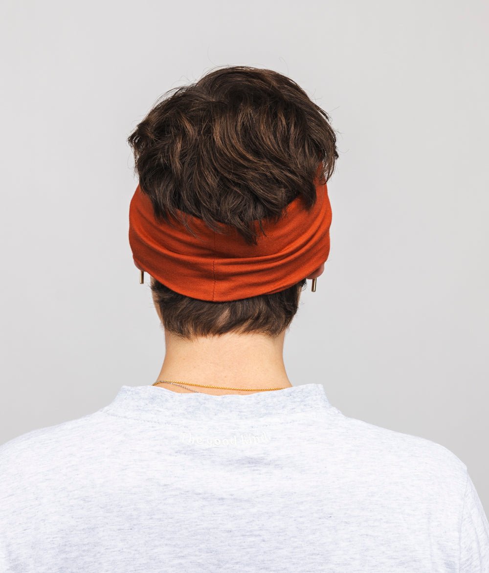 Stirnband Classic Breit aus TENCEL™ Modal - Stirnbänder - obumi - 415 - Henna