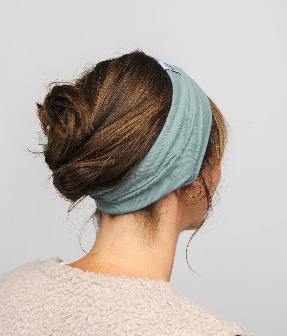 Stirnband Classic Breit aus TENCEL™ Modal - Stirnbänder - obumi - 416 - Aqua