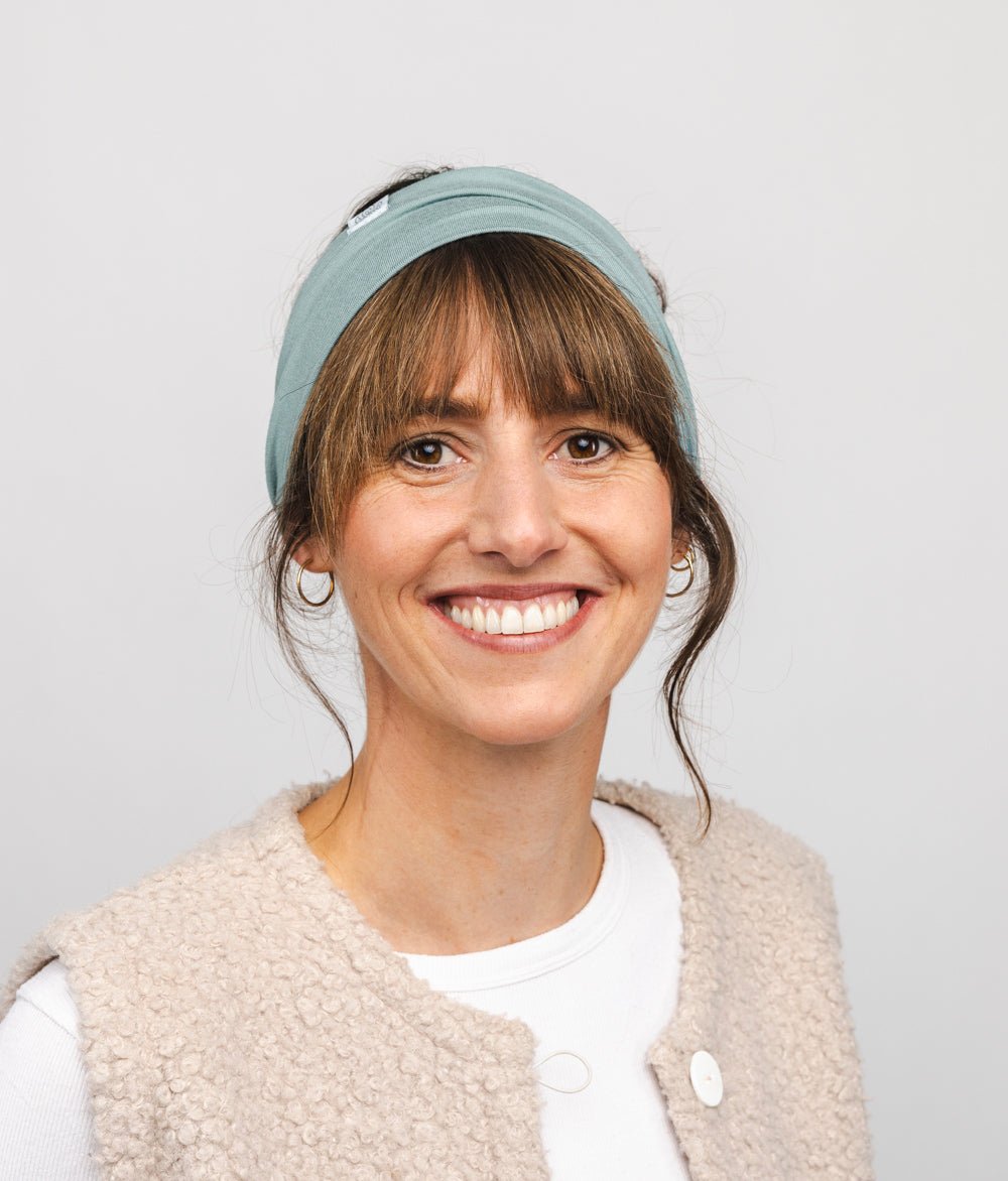 Stirnband Classic Breit aus TENCEL™ Modal - Stirnbänder - obumi - 416 - Aqua