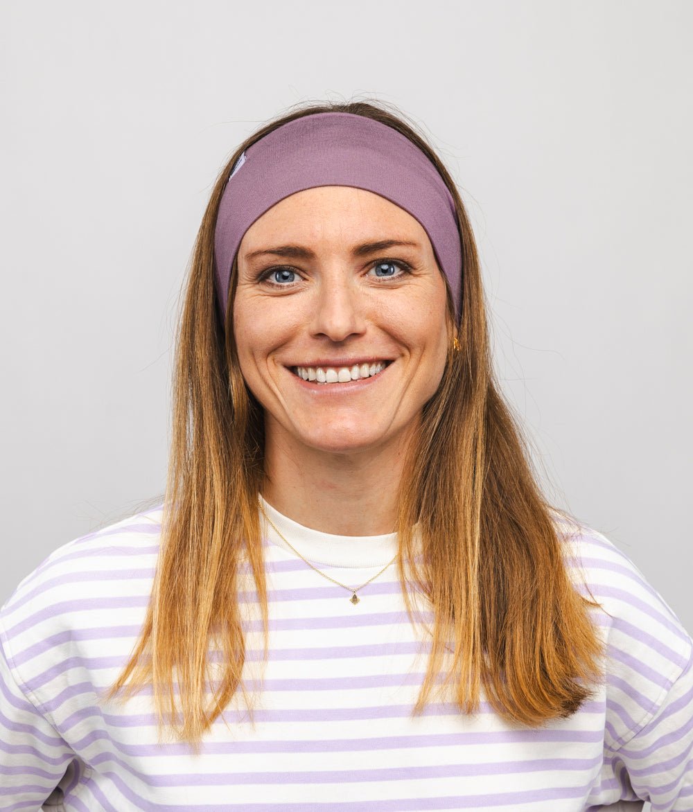 Stirnband Classic Breit aus TENCEL™ Modal - Stirnbänder - obumi - 417 - Mauve