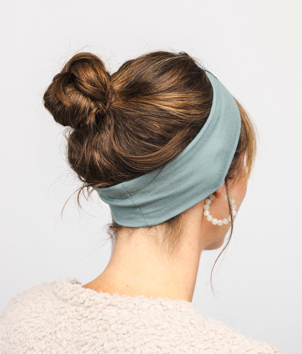 Stirnband Classic Schmal aus TENCEL™ Modal - Stirnbänder - obumi - 386 - Aqua