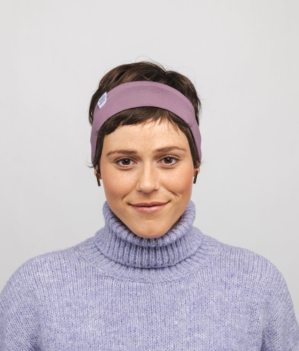 Stirnband Classic Schmal aus TENCEL™ Modal - Stirnbänder - obumi - 387 - Mauve