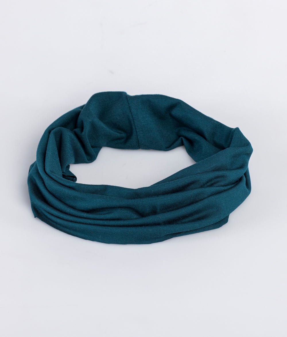 Stirnband Extra Breit TENCEL™ Modal - Stirnbänder - obumi - 314 - Petrol