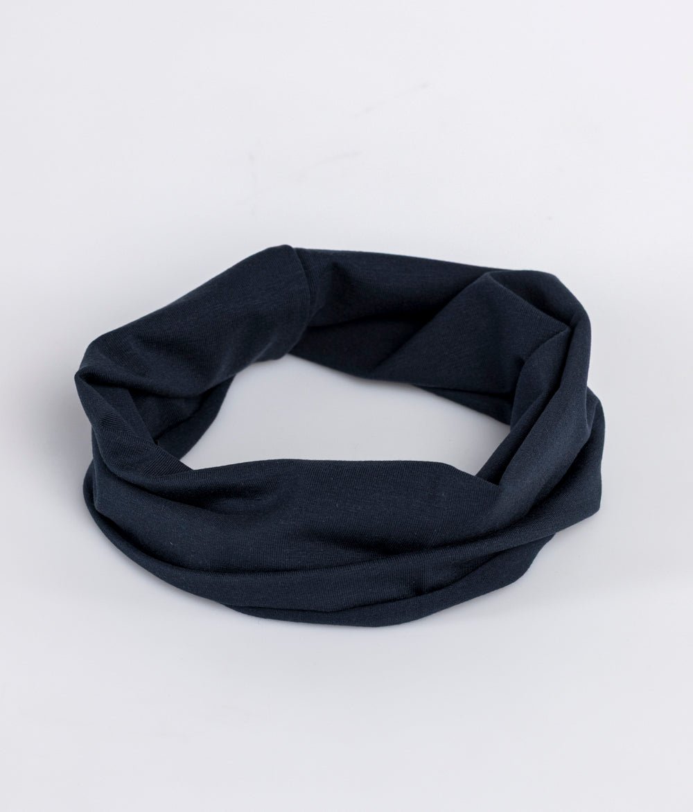 Stirnband Extra Breit TENCEL™ Modal - Stirnbänder - obumi - 316 - Navy
