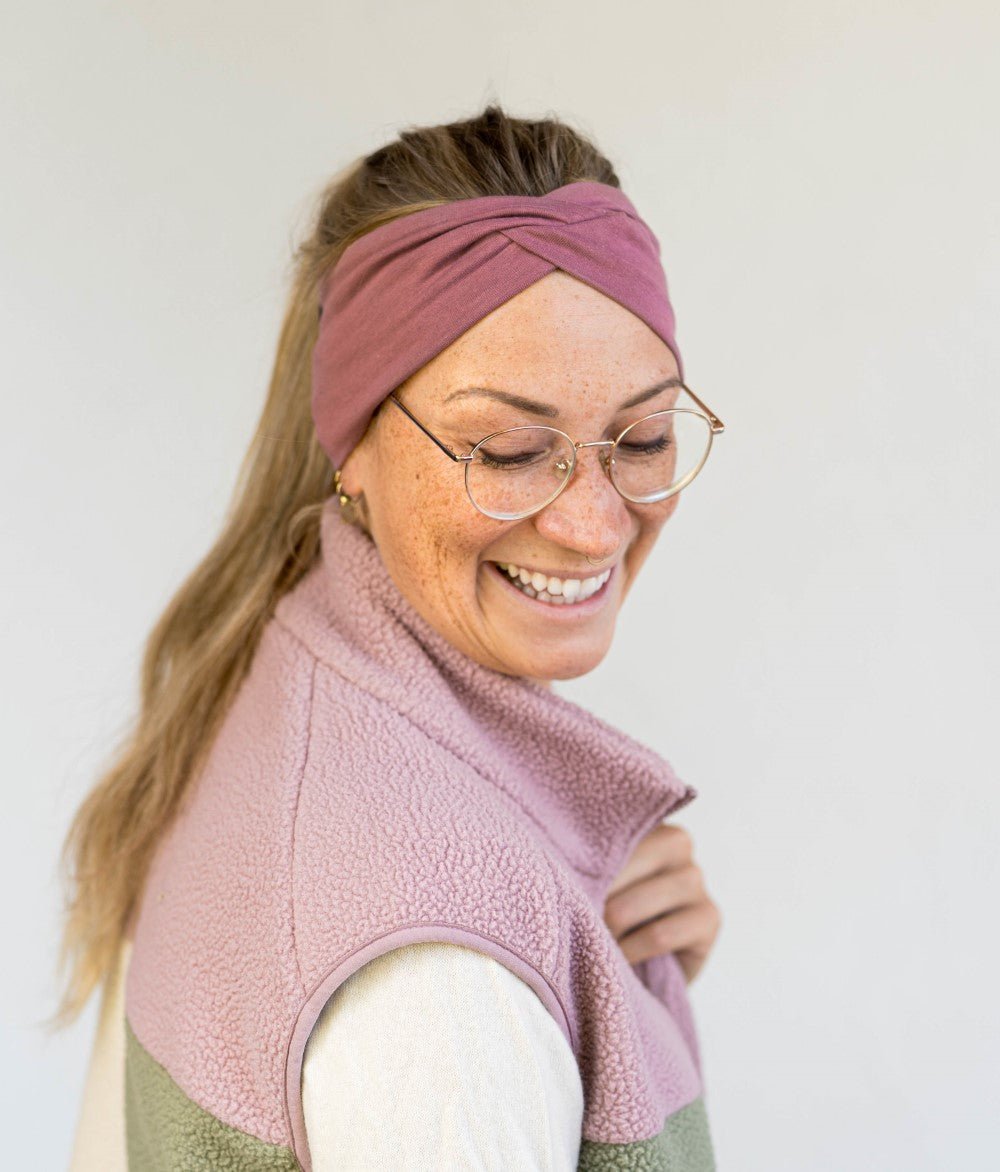 Stirnband Knot aus Bio Jersey - Stirnbänder - obumi - 330 - Black