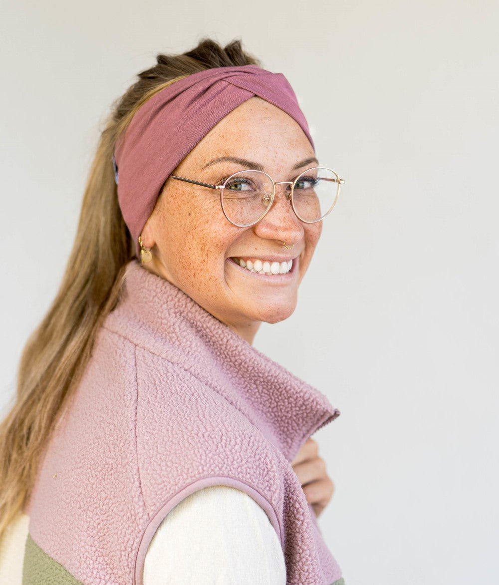 Stirnband Knot aus Bio Jersey - Stirnbänder - obumi - 330 - Black