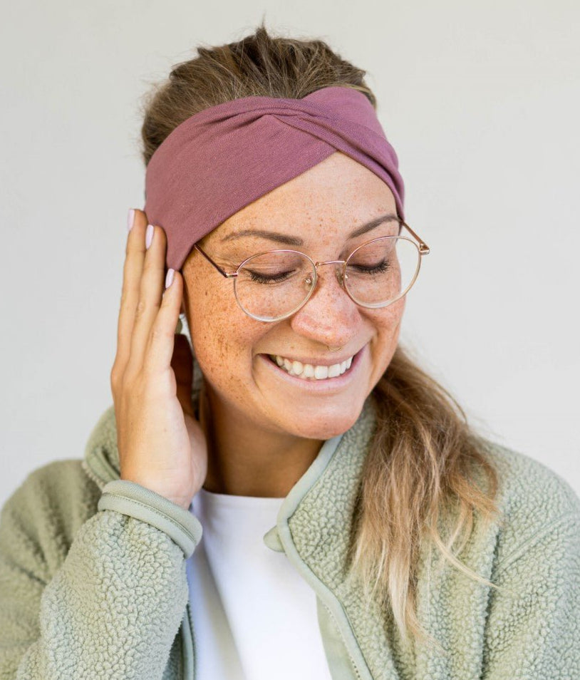 Stirnband Knot aus Bio Jersey - Stirnbänder - obumi - 330 - Black