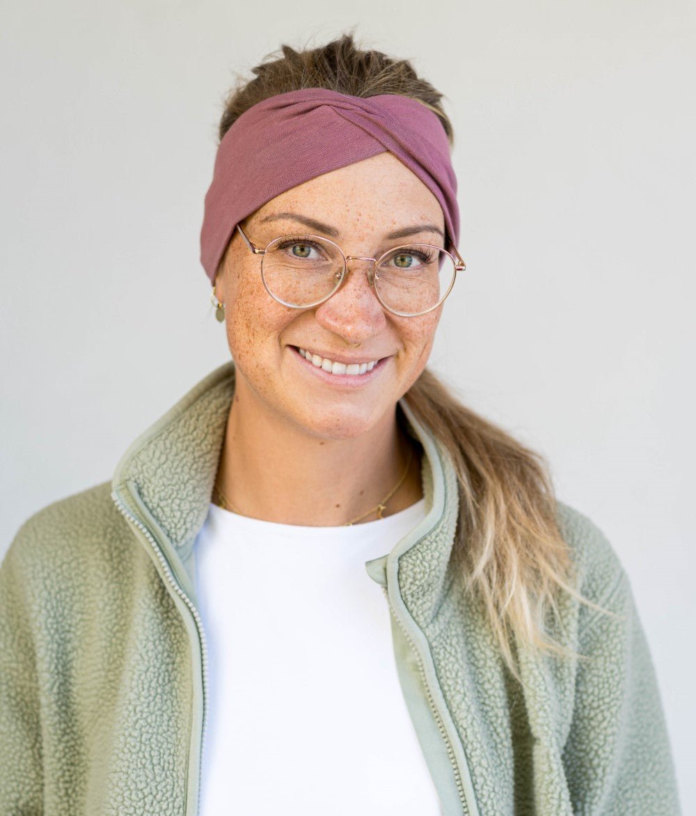 Stirnband Knot aus Bio Jersey - Stirnbänder - obumi - 332 - Mint Green