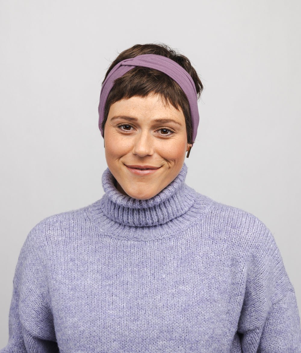 Stirnband Knot aus TENCEL™ Modal - Stirnbänder - obumi - 358 - Forest Green