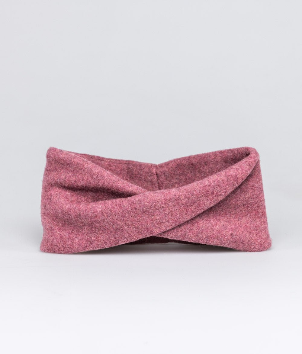 Stirnband Twist aus Bio Baumwolle - Stirnbänder - obumi - 174 - Rosa Melange