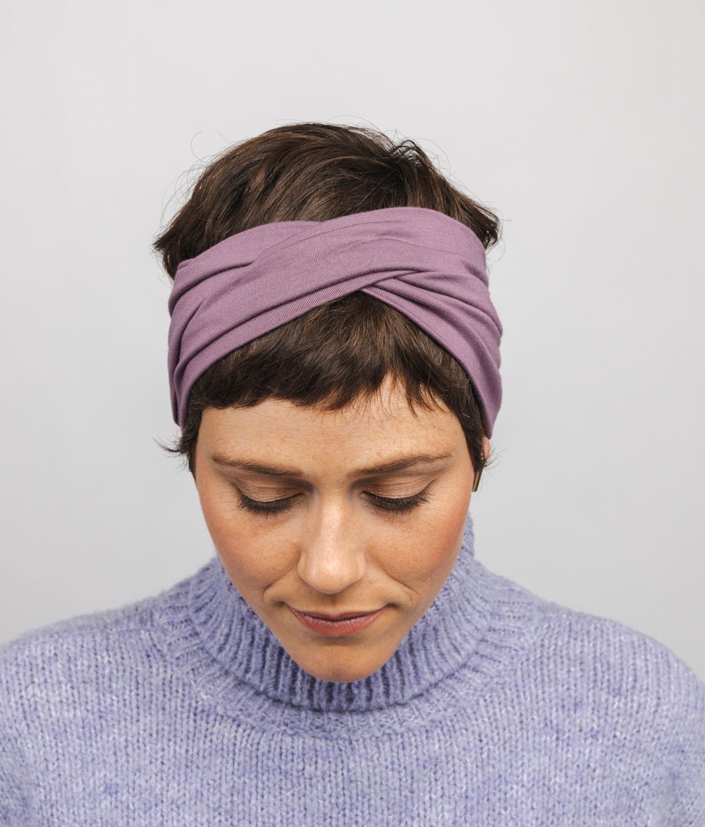 Stirnband Twist aus TENCEL™ Modal - Stirnbänder - obumi - 335 - Henna