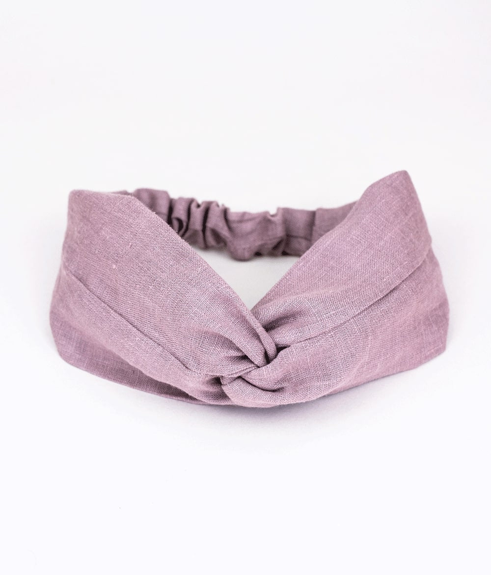 Haarband aus Leinen - Haarbänder - obumi - 241 - Cinnamon