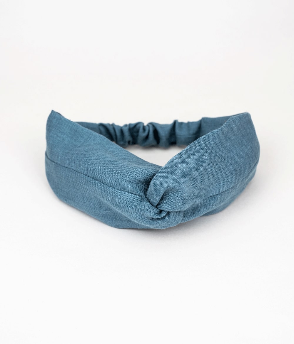 Haarband aus Leinen - Haarbänder - obumi - 246 - Natural Melange