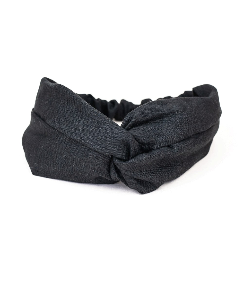 Haarband aus Leinen - Haarbänder - obumi - 246 - Natural Melange