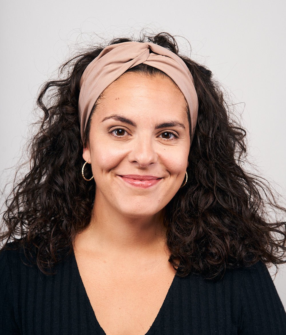 Haarband aus Lyocell - Haarbänder - obumi - 257 - Beige