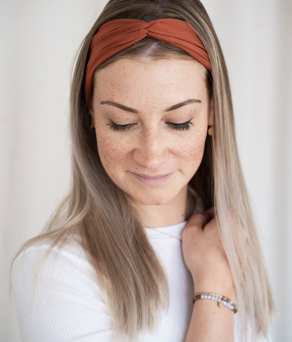 Haarband Bow aus Bio Jersey - Haarbänder - obumi - 421 - Black