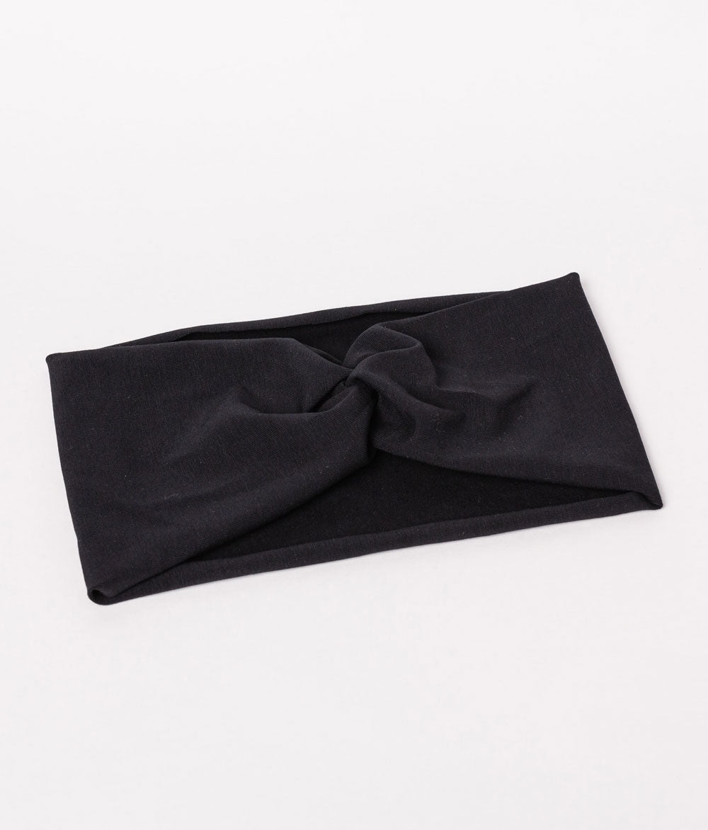 Haarband Bow aus Bio Jersey - Haarbänder - obumi - 421 - Black