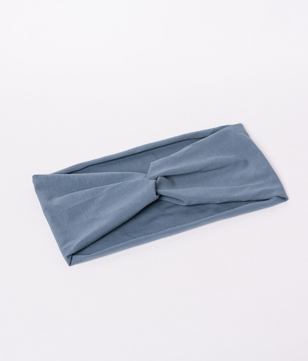 Haarband Bow aus Bio Jersey - Haarbänder - obumi - 433 - Air Blue