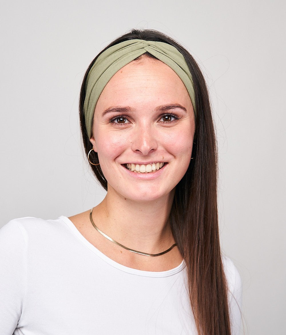 Haarband Bow aus TENCEL™ Modal - Stirnbänder - obumi - 443 - Mint Green