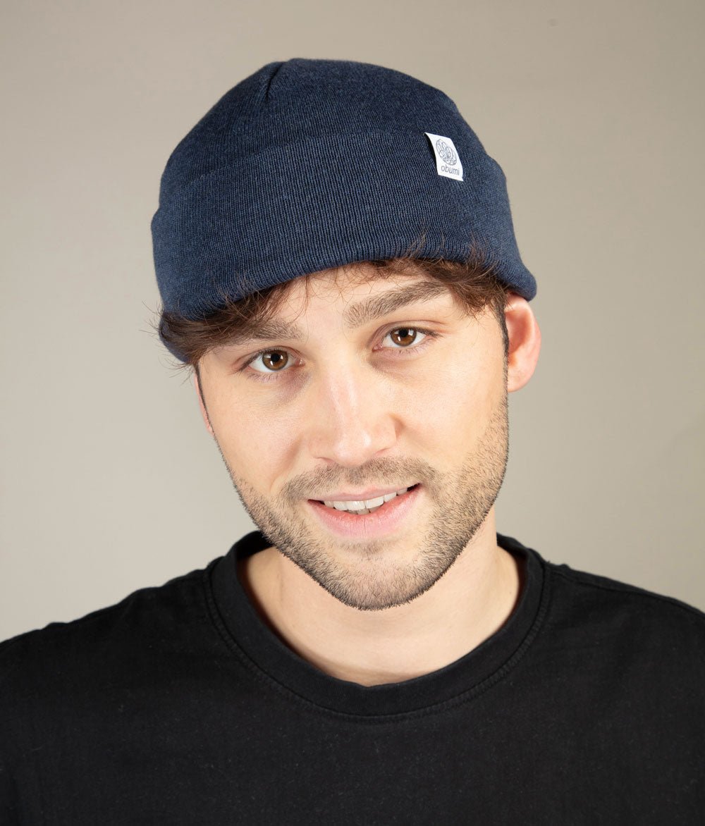 Mütze aus Bio Baumwolle - Fisherman - Mütze - obumi - 715 - Black