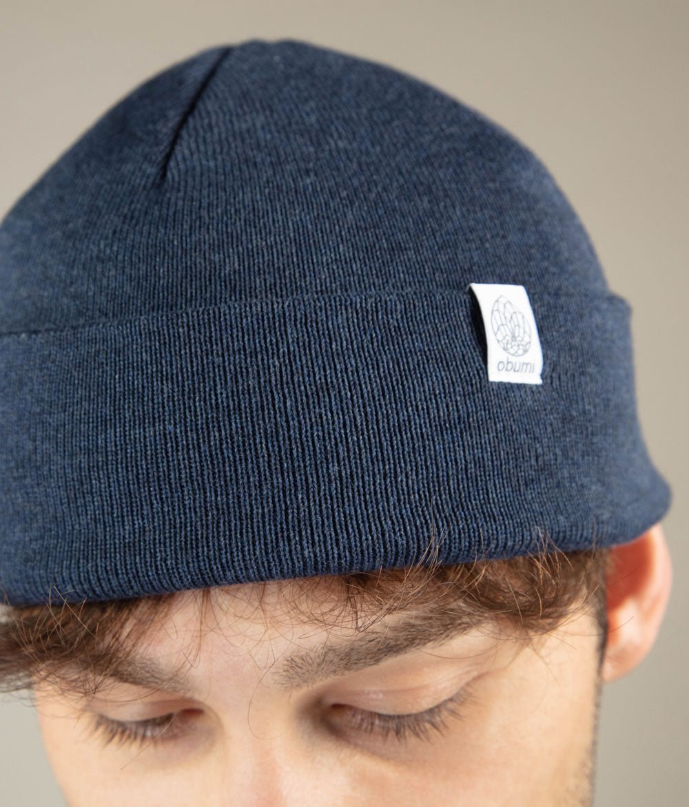 Mütze aus Bio Baumwolle - Fisherman - Mütze - obumi - 715 - Black