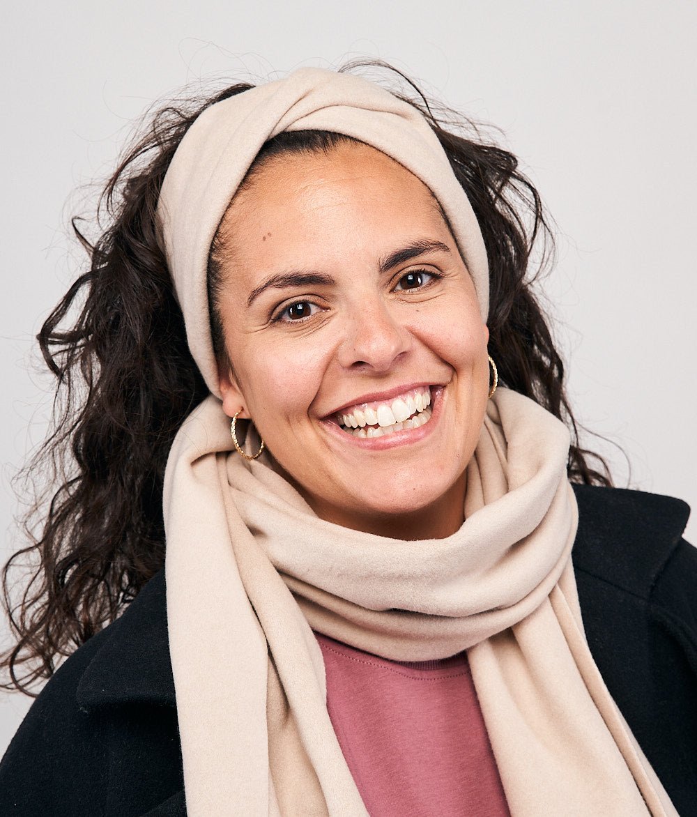 Schal aus Bio Baumwolle - obumi - 192 - Burgundy