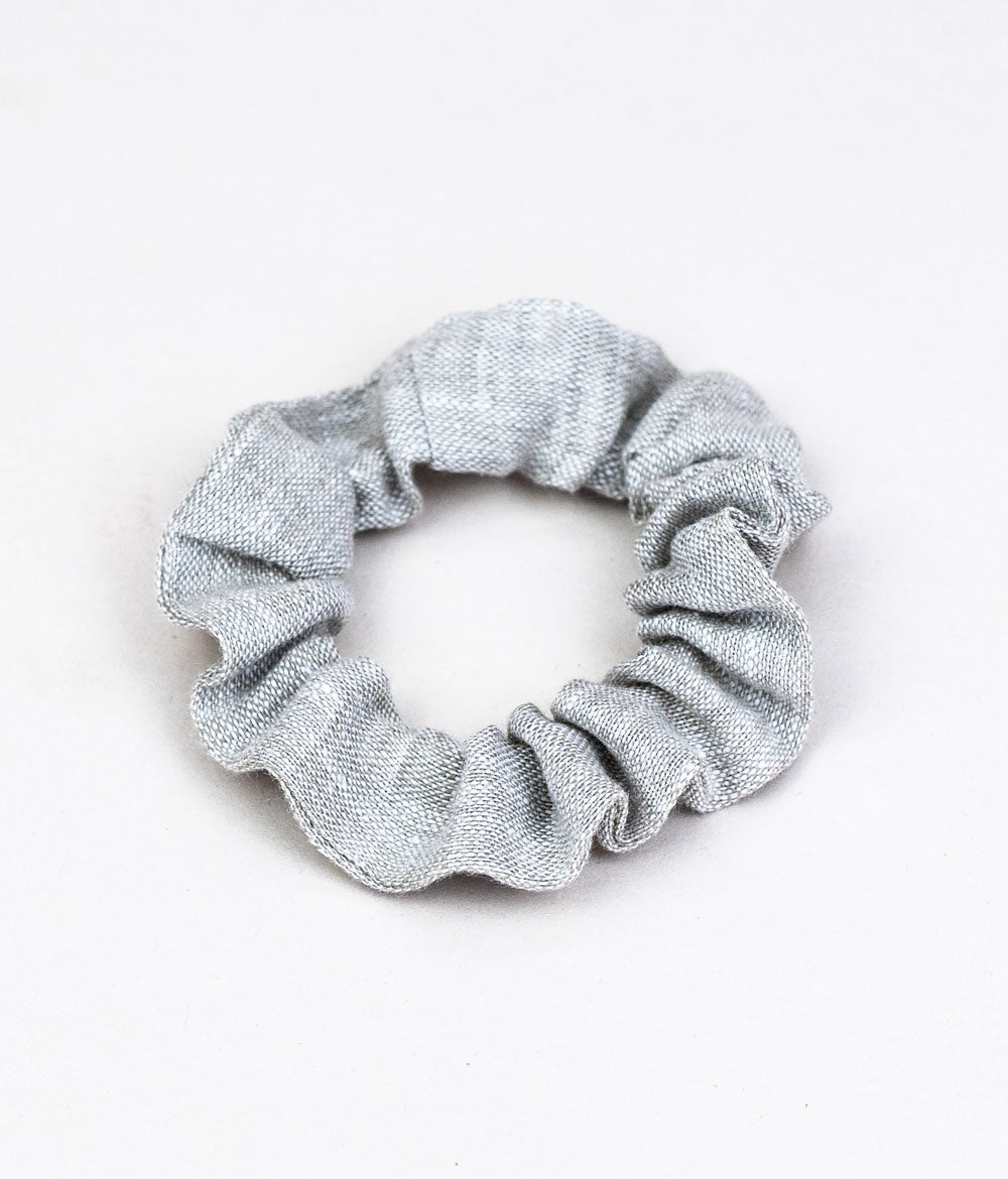 Scrunchie aus Leinen - Haargummis - obumi - 276 - Natural Melange