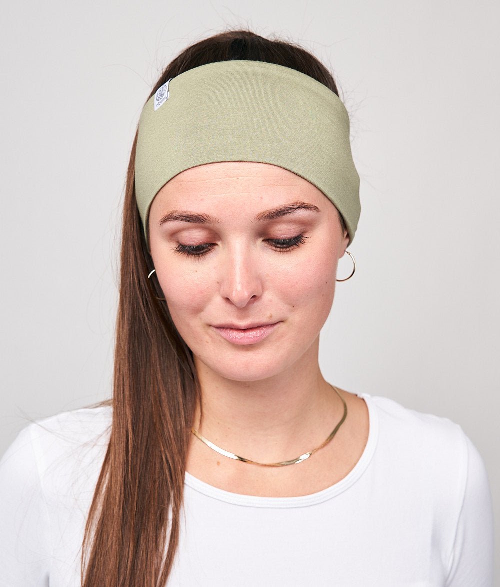 Stirnband Classic Breit aus TENCEL™ Modal - Stirnbänder - obumi - 410 - Black