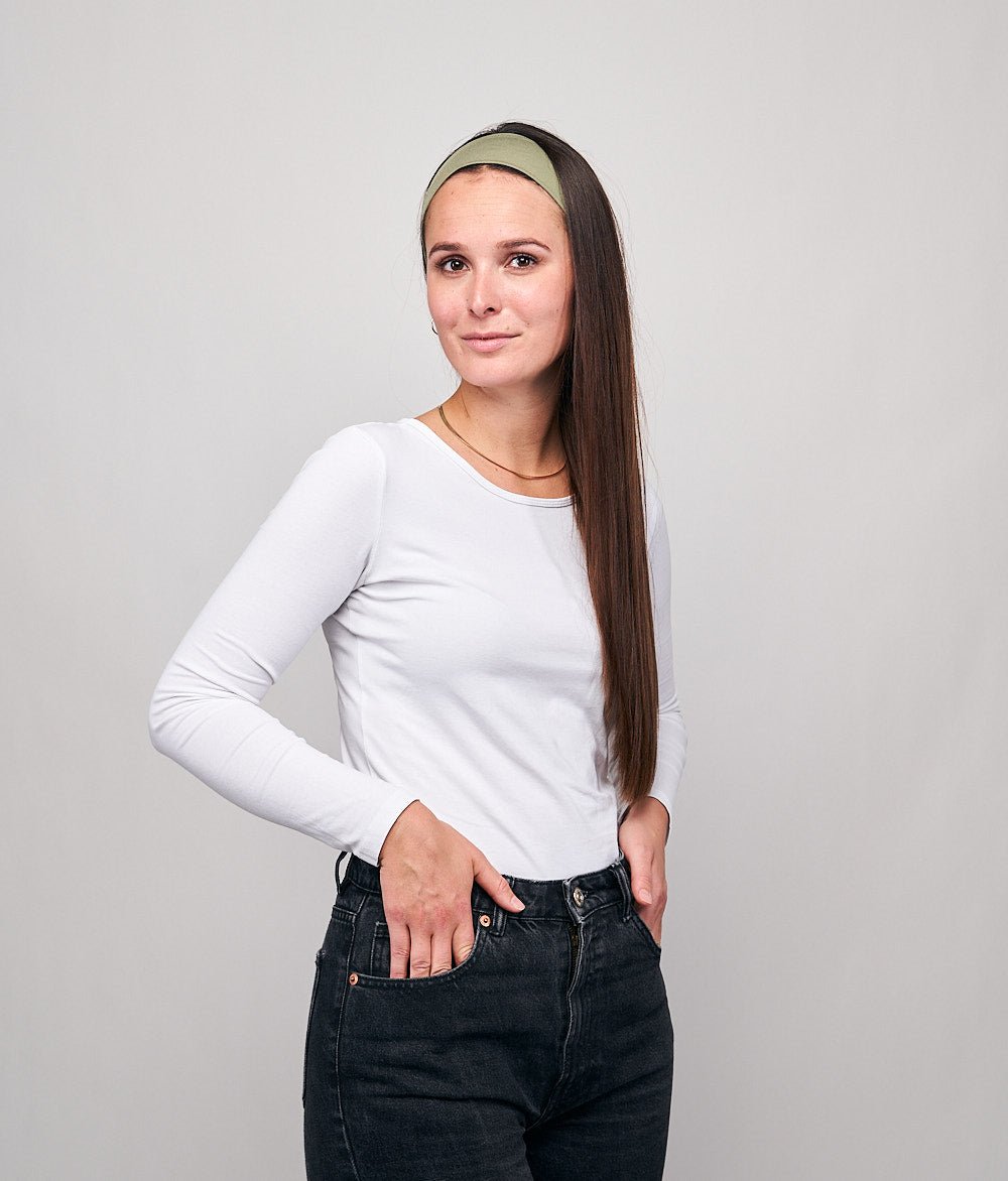 Stirnband Classic Schmal aus TENCEL™ Modal - Stirnbänder - obumi - 383 - Mint Green