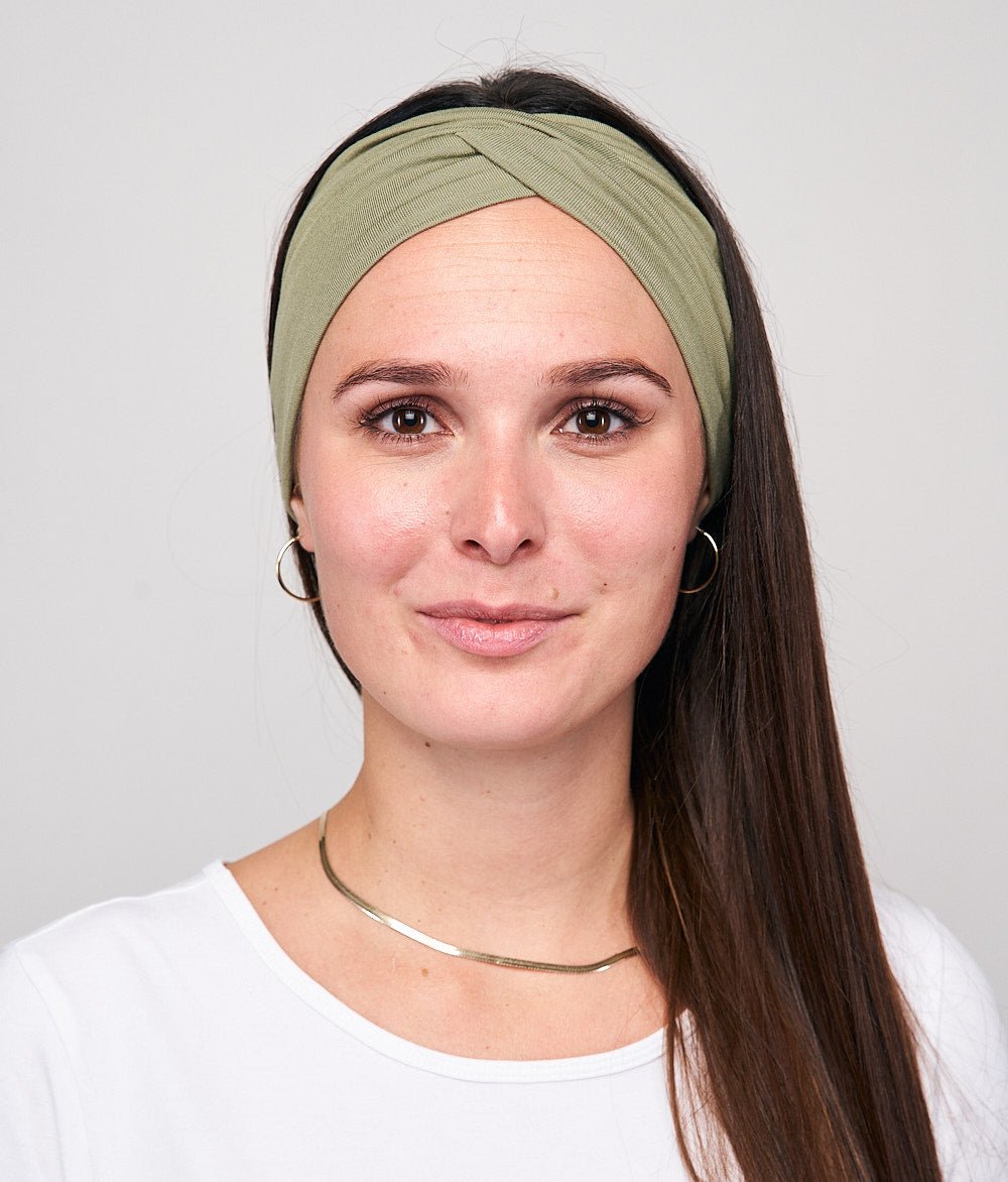 Stirnband Knot aus TENCEL™ Modal - Stirnbänder - obumi - 353 - Mint Green