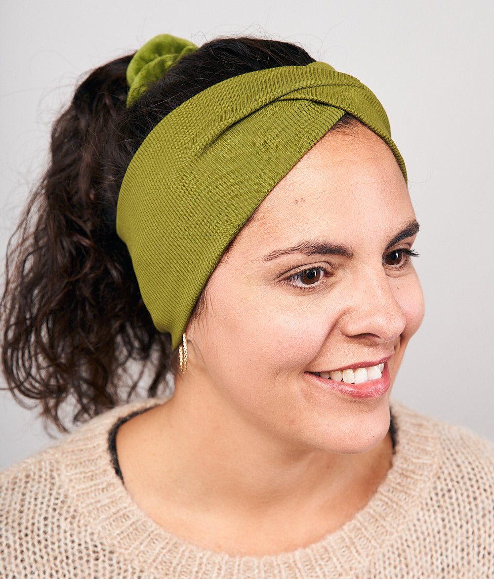 Stirnband Light Rippe Knot - Stirnbänder - obumi - 900 - Knot Breit