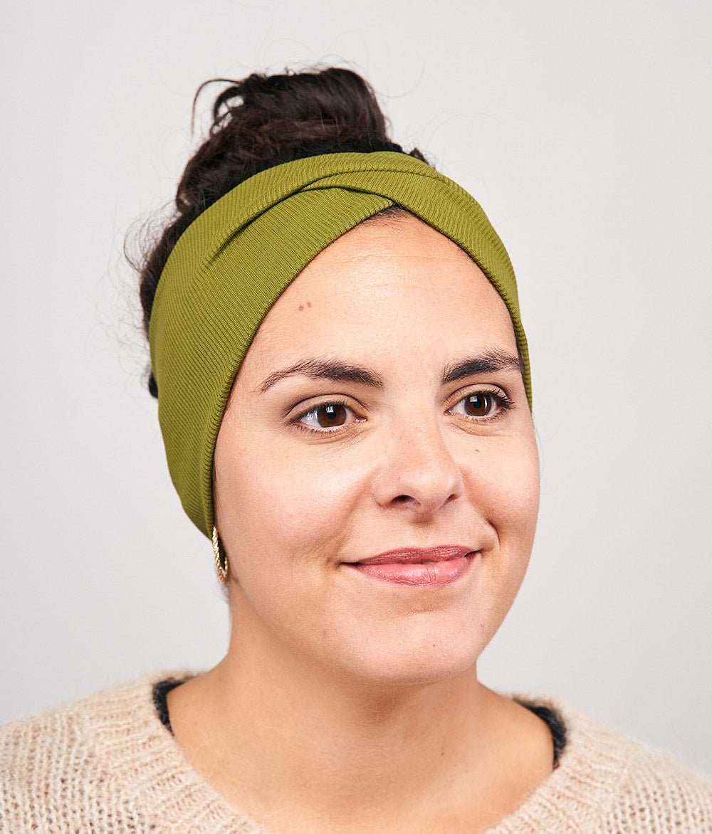 Stirnband Light Rippe Knot - Stirnbänder - obumi - 900 - Knot Breit