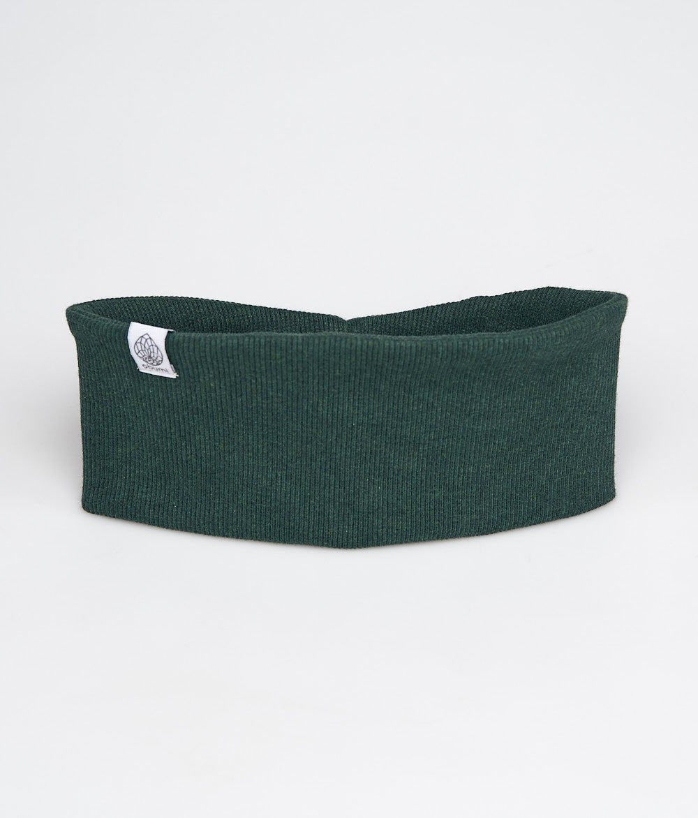 Stirnband Rippe Classic aus Bio Baumwolle - Stirnbänder - obumi - 804 - Forest Green